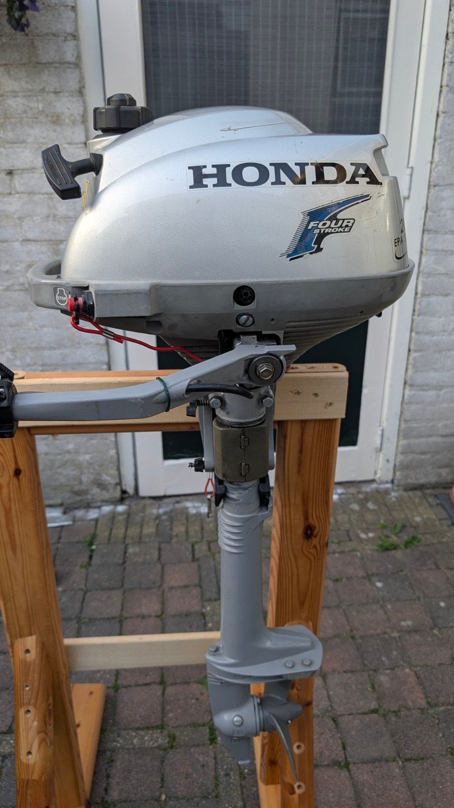 Honda 2pk 4-takt buitenboordmotor - luchtgekoeld, Ophalen