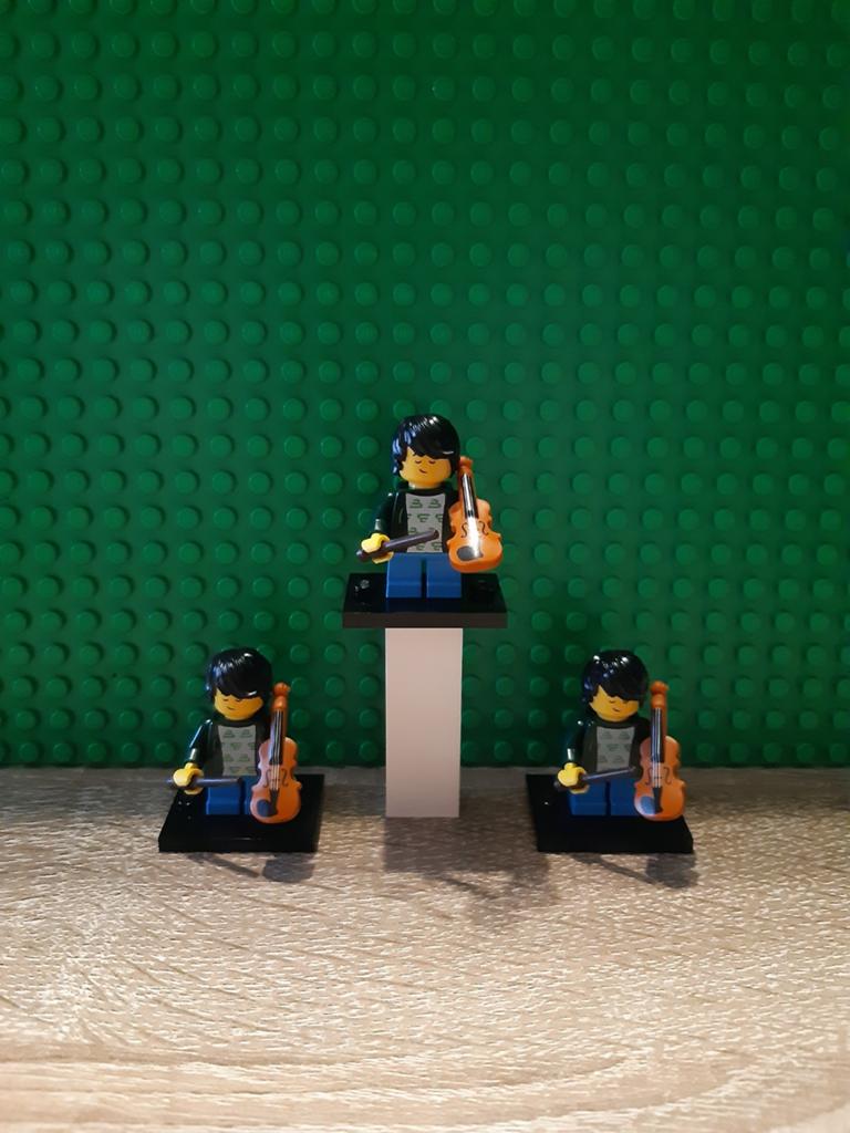 Lego minifig series 21 violin kid, Ophalen, Overige thema's, Lego, Zo goed als nieuw