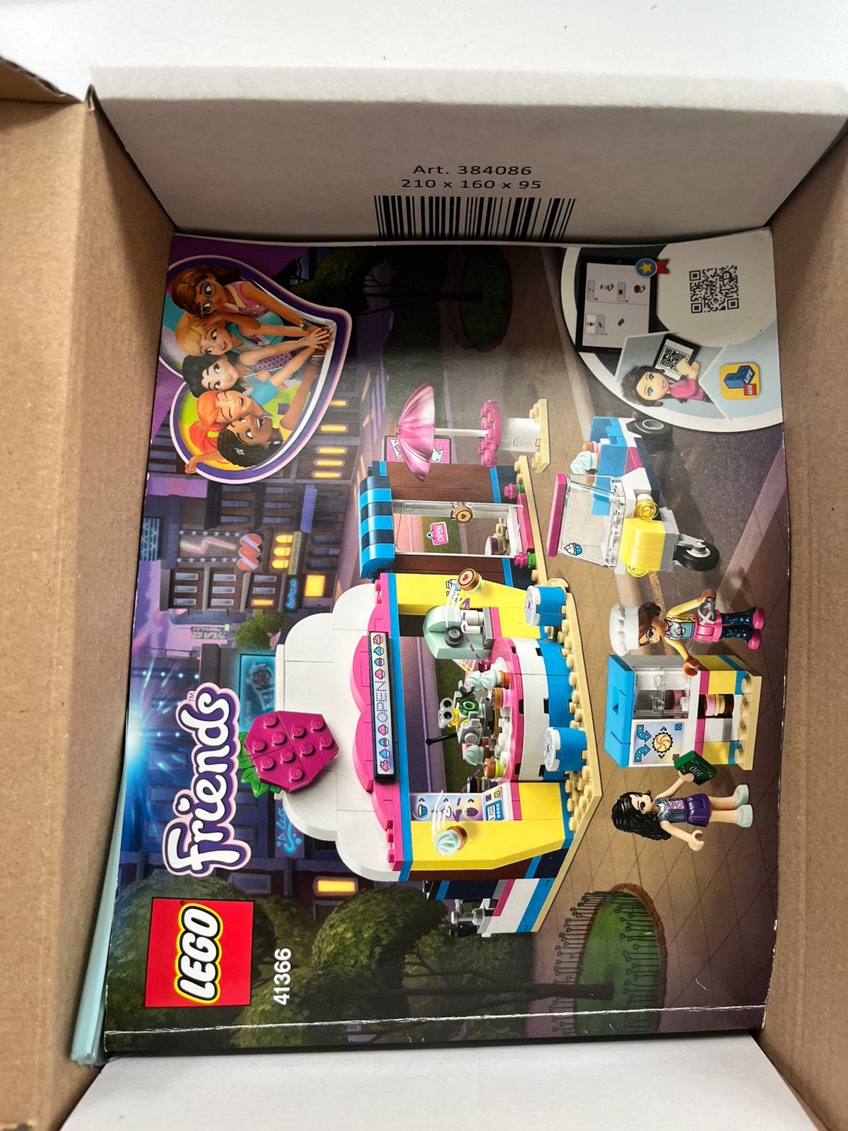 Lego friends cupcakes, Ophalen, Zo goed als nieuw