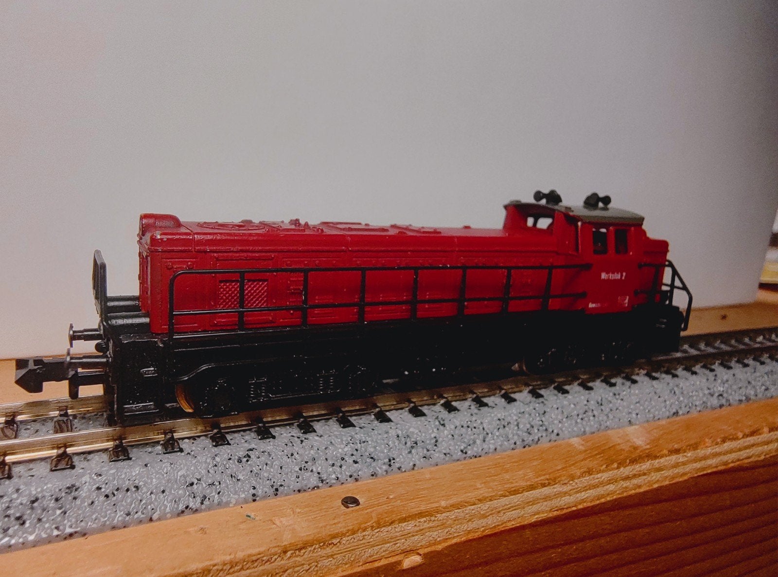 Roco Werkslok 2 N-schaal (1:160), Hobby en Vrije tijd, Modeltreinen | N-Spoor, Ophalen of Verzenden, Gelijkstroom, Locomotief