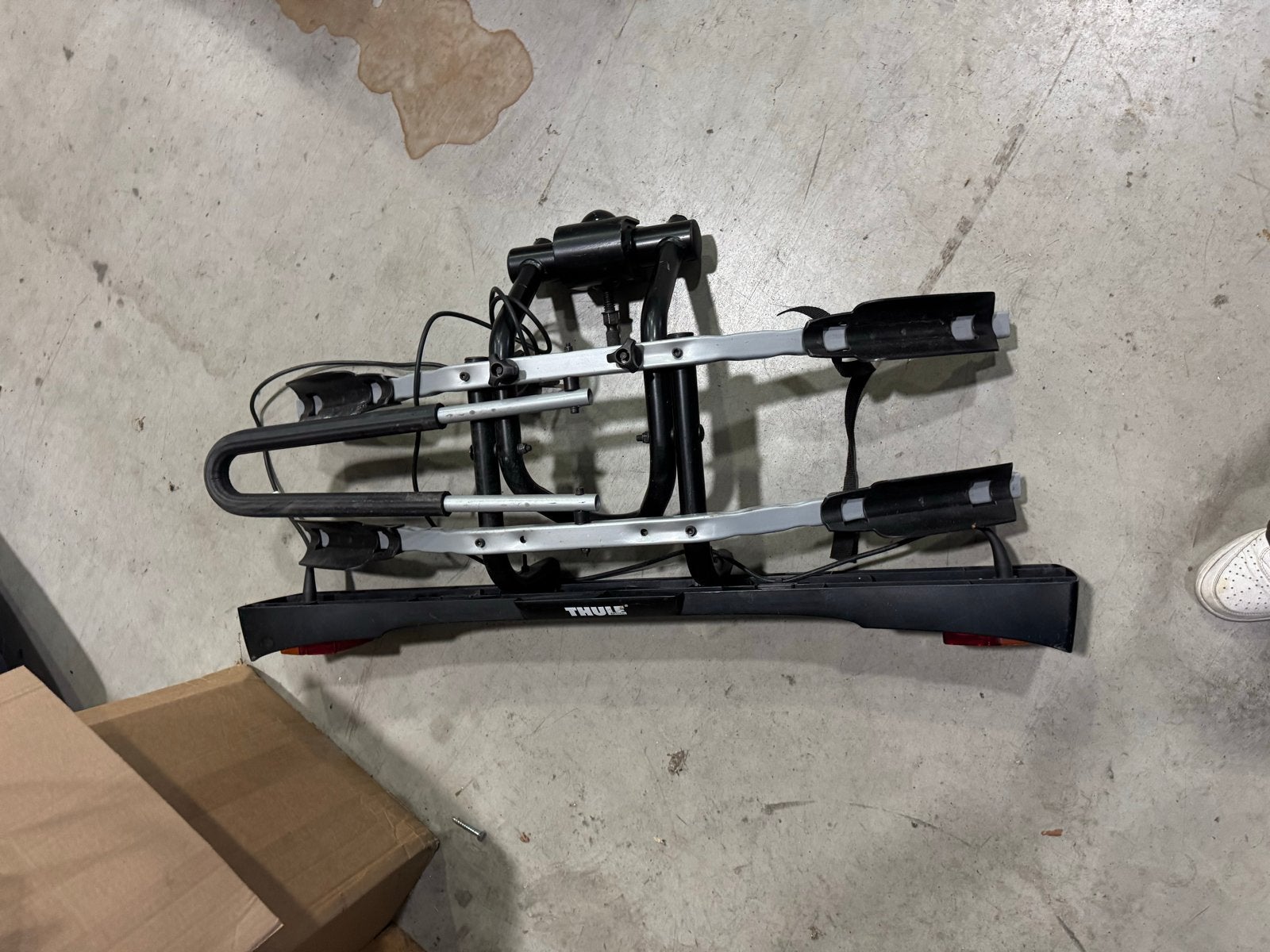 Thule fietsendrager voor trekhaak, Auto diversen, Ophalen, 2 fietsen, Gebruikt, Trekhaakdrager