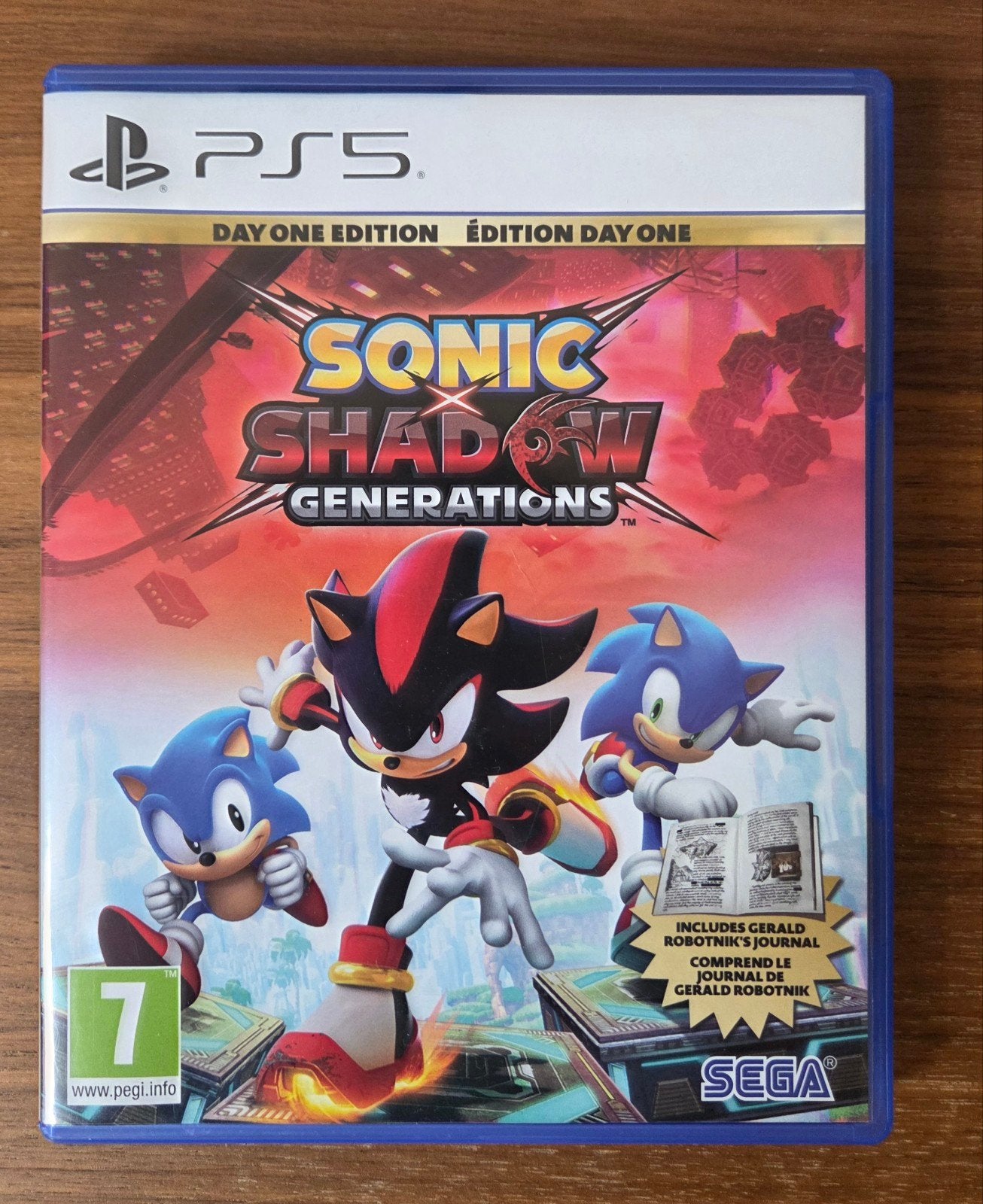 Sonic X Shadow Generations PS5 - Day One Edition, Avontuur en Actie, 1 speler, Ophalen of Verzenden, Zo goed als nieuw