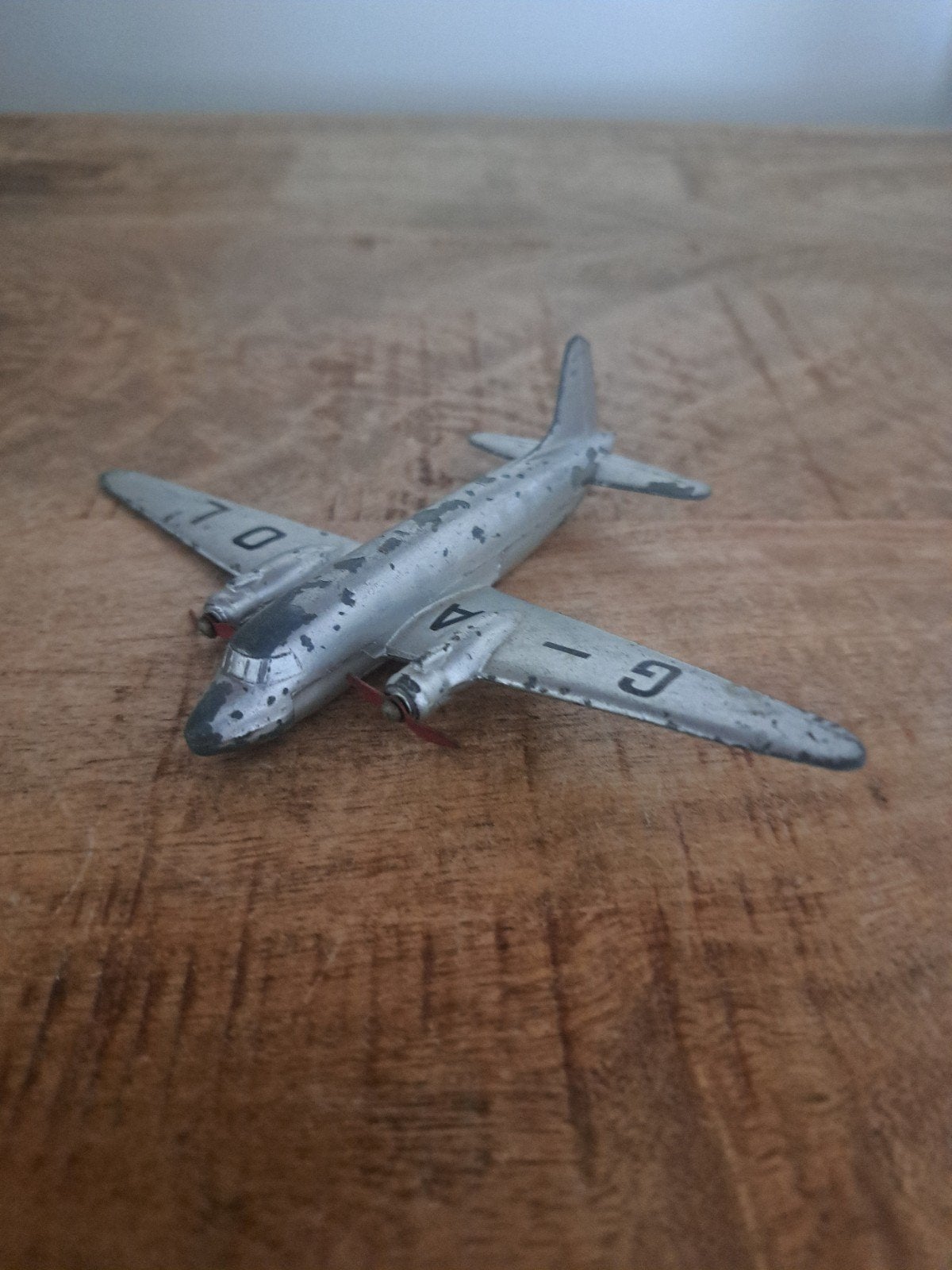 dinky toys meccano england model vliegtuig "viking", Ophalen of Verzenden