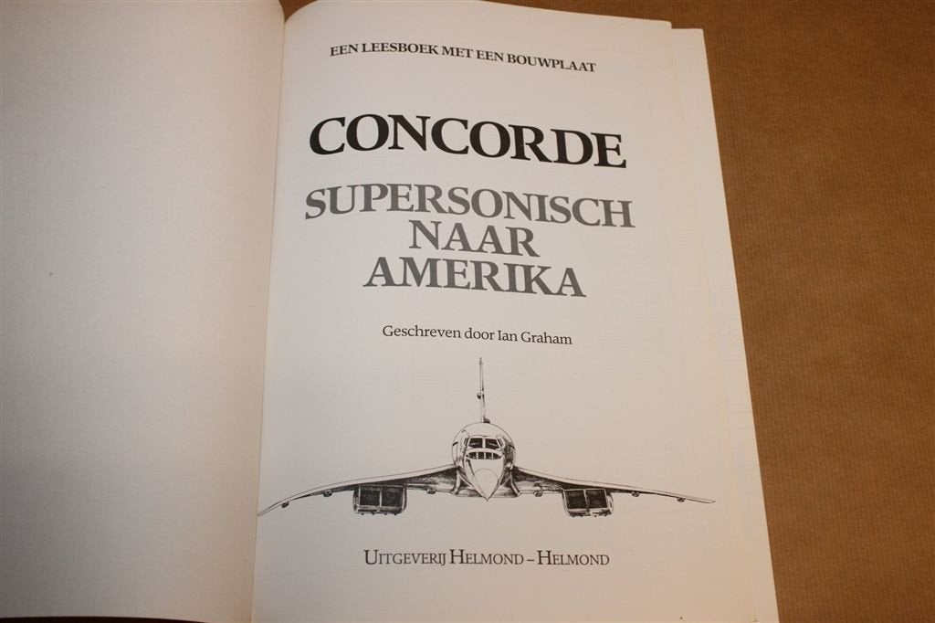 Concorde — Supersonisch naar Amerika, Met Bouwplaat, Gebruikt, Schaalmodel, -, -