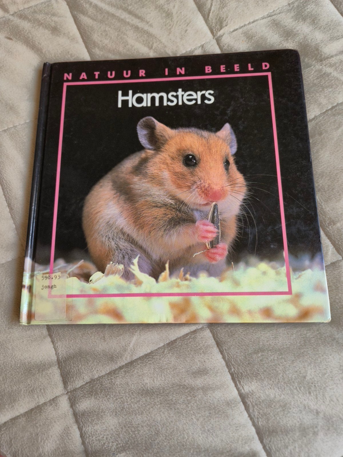 Natuur in Beeld: Hamsters - Boek over goudhamsters, Ophalen of Verzenden, Gelezen, Konijnen of Knaagdieren, Onbekend
