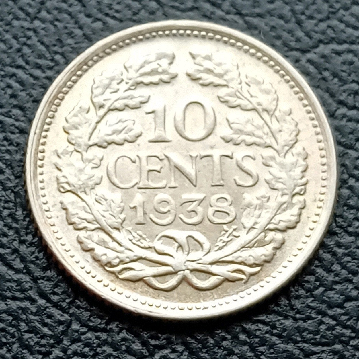 Prachtige Zilveren 10 cent munt Koningin Wilhelmina 1938, Postzegels en Munten, Munten | Nederland, Zilver, Ophalen of Verzenden
