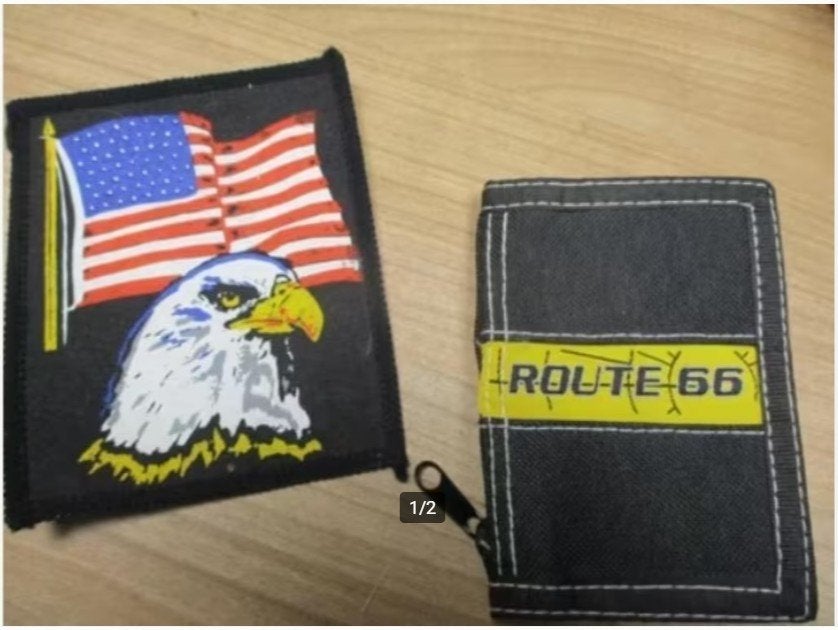 ROUTE 66 PORTEMONEE+AMERICAN EAGLE BATCH, Verzenden, Nieuw, Gebruiksvoorwerp