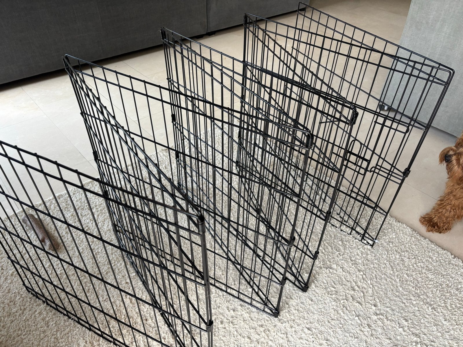 Ren voor dieren hondenbench 8x60x60, Ophalen, Zo goed als nieuw