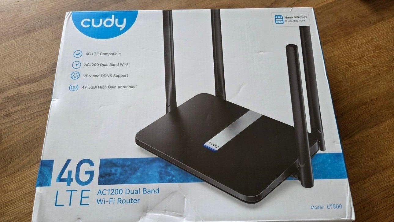 Cudy 4G LTE AC1200 Dual Band Wi-Fi Router LT500, Ophalen of Verzenden, Nieuw, Router, Cudy