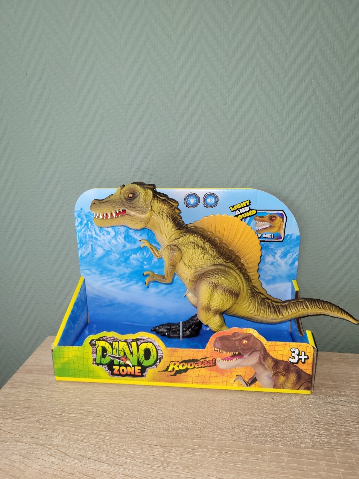 Dino Zone Spinosaurus met Licht en Geluid - Nieuw, Ophalen of Verzenden, Nieuw