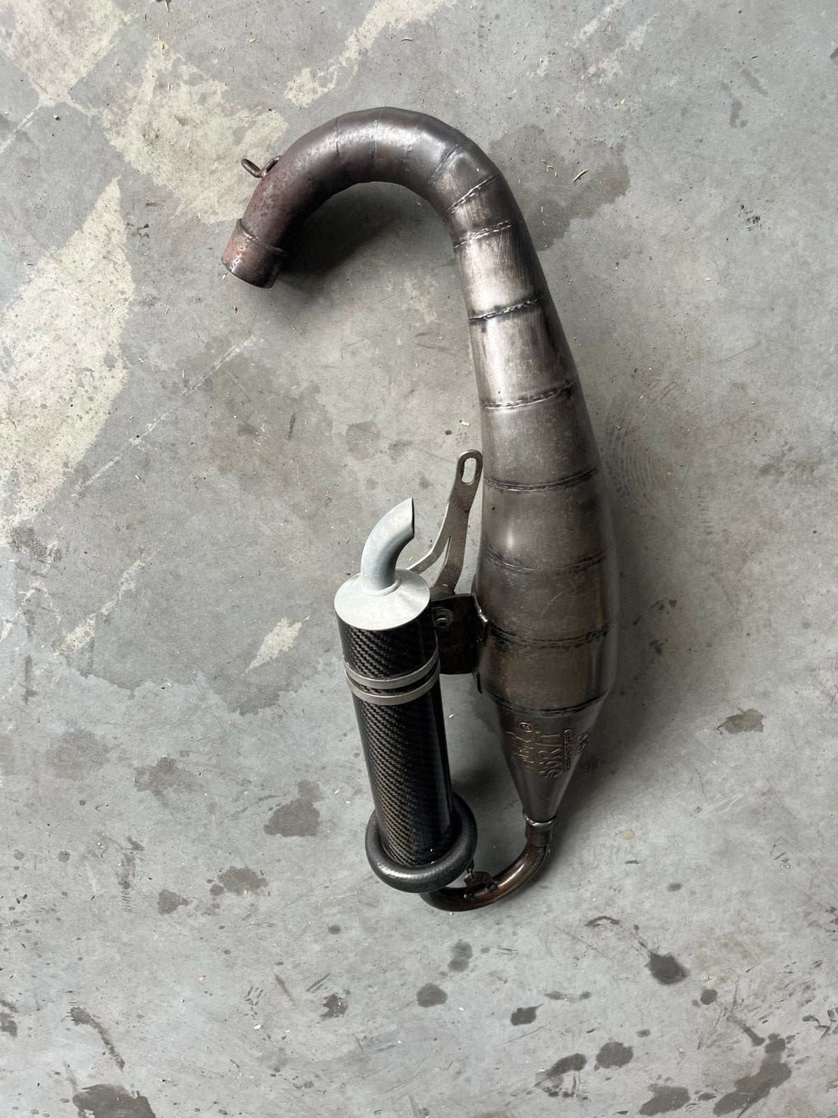 Stage6/RT 70cc uitlaat piaggio/gilera, Ophalen of Verzenden, Cilinder, Piaggio