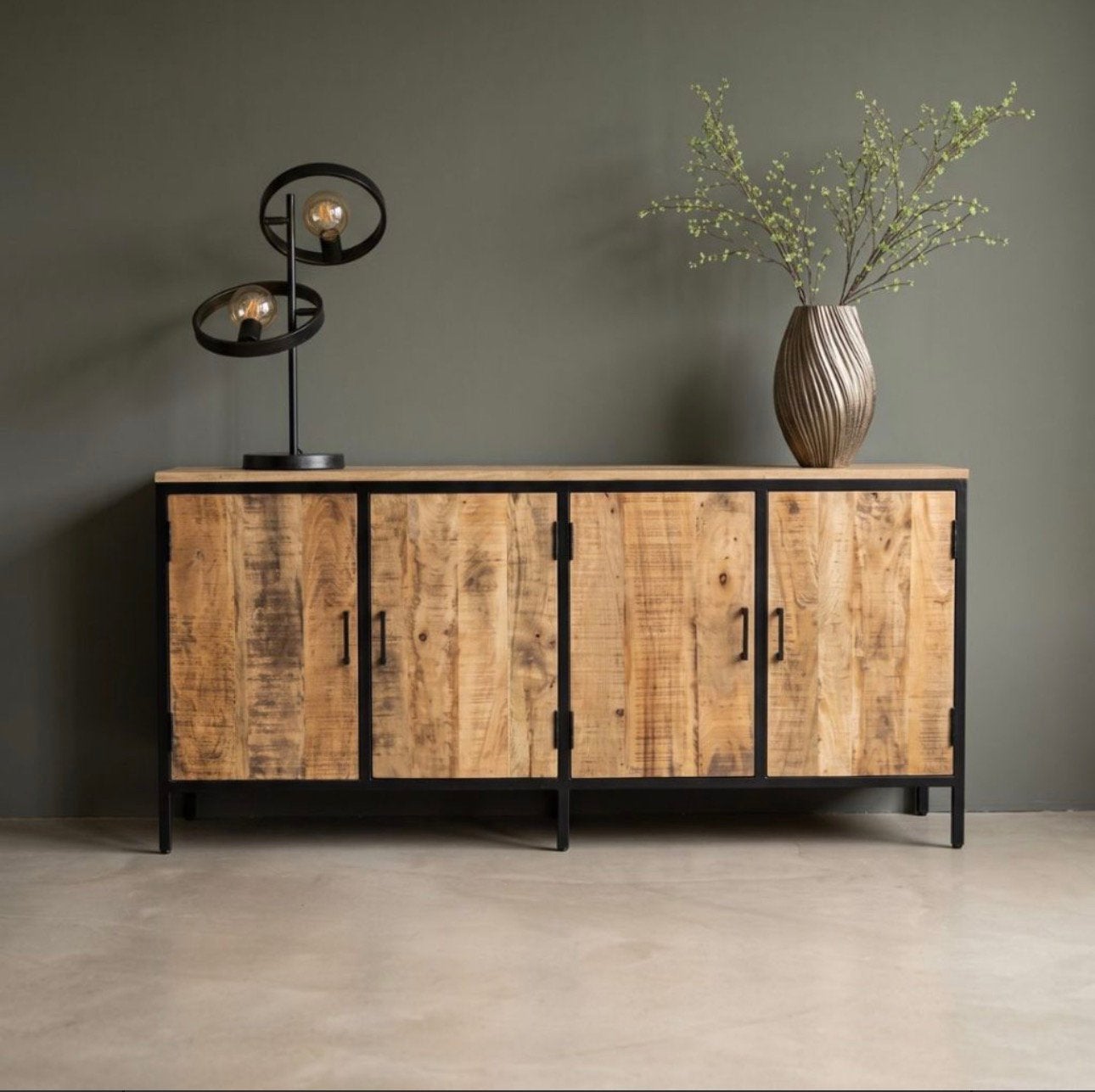 Dressoir Femke, Huis en Inrichting, Dressoir, Metaal, 25 tot 50 cm, Met deur(en)