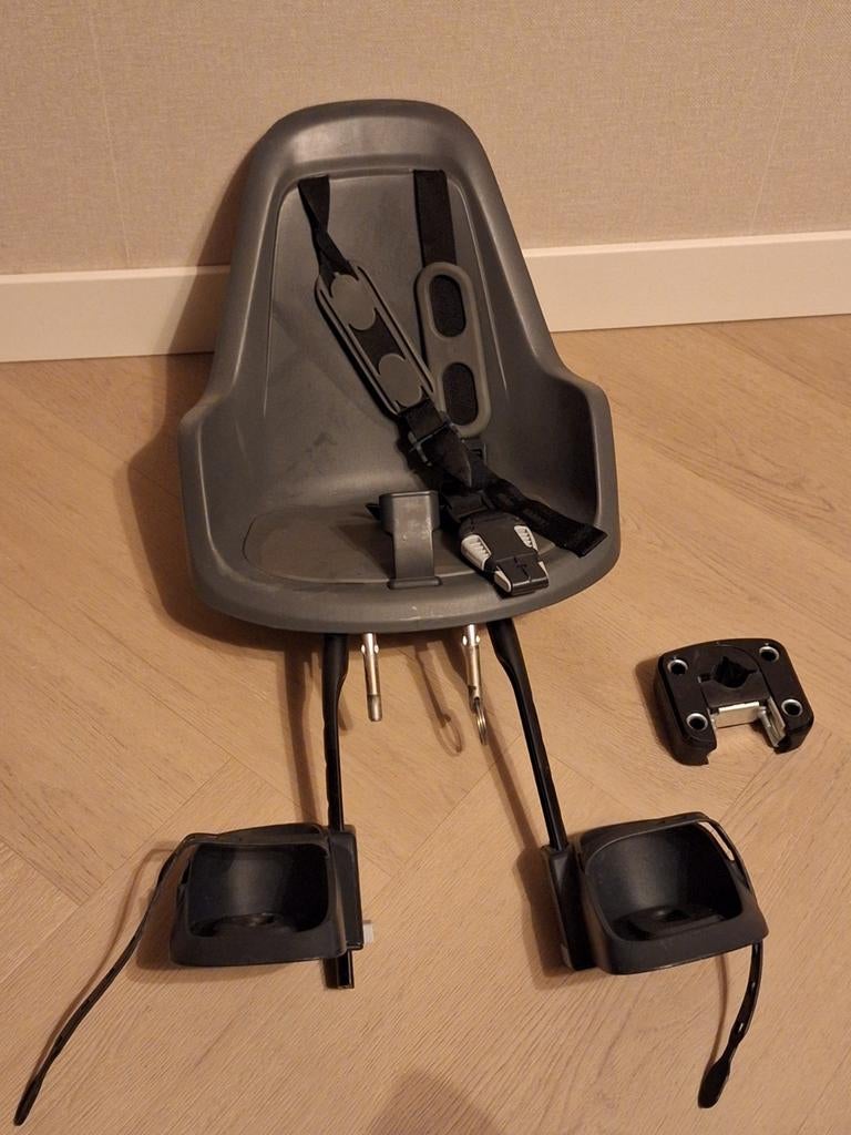 Bobike fietsstoeltje voor, Ophalen, Gebruikt, Voetsteuntjes