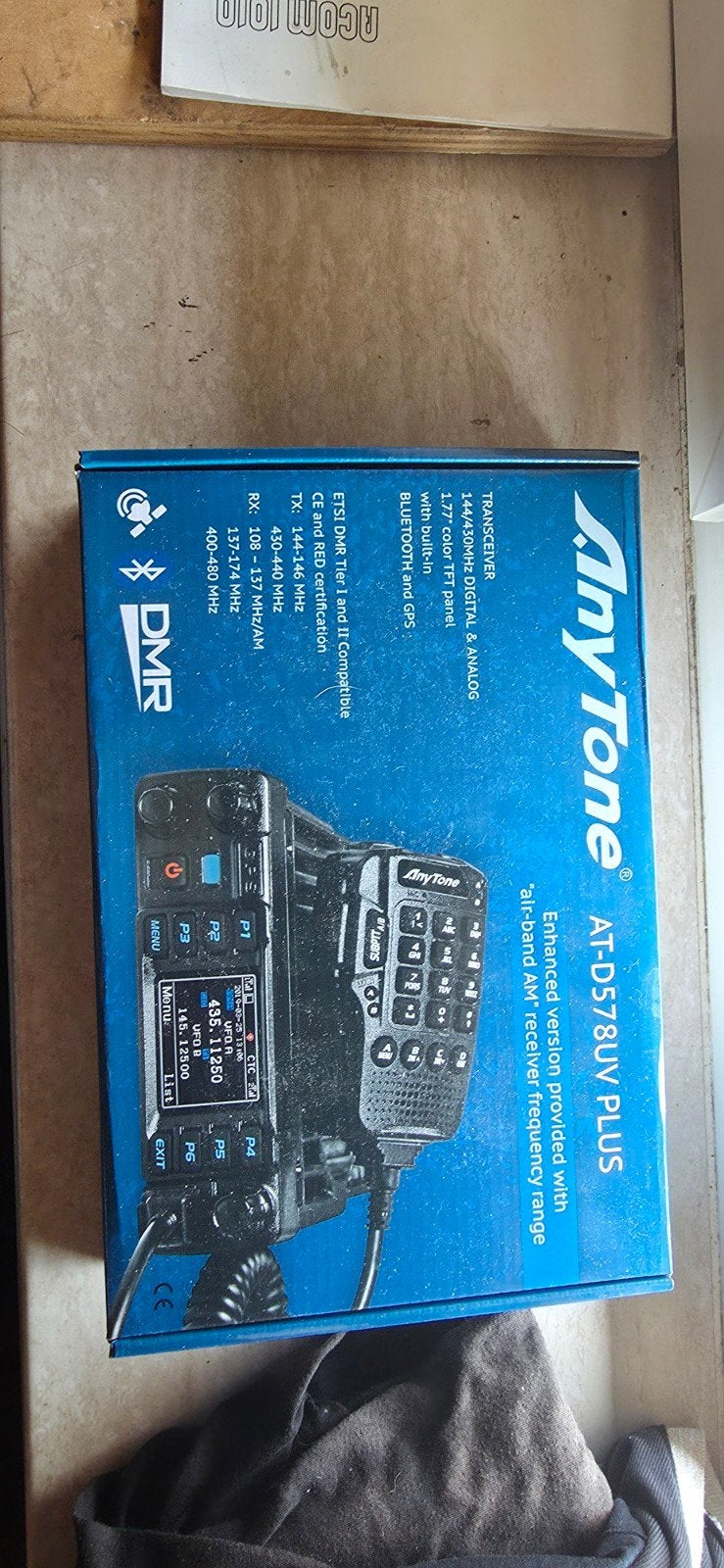 AnyTone AT-D578UV PLUS DMR Transceiver, Ophalen of Verzenden