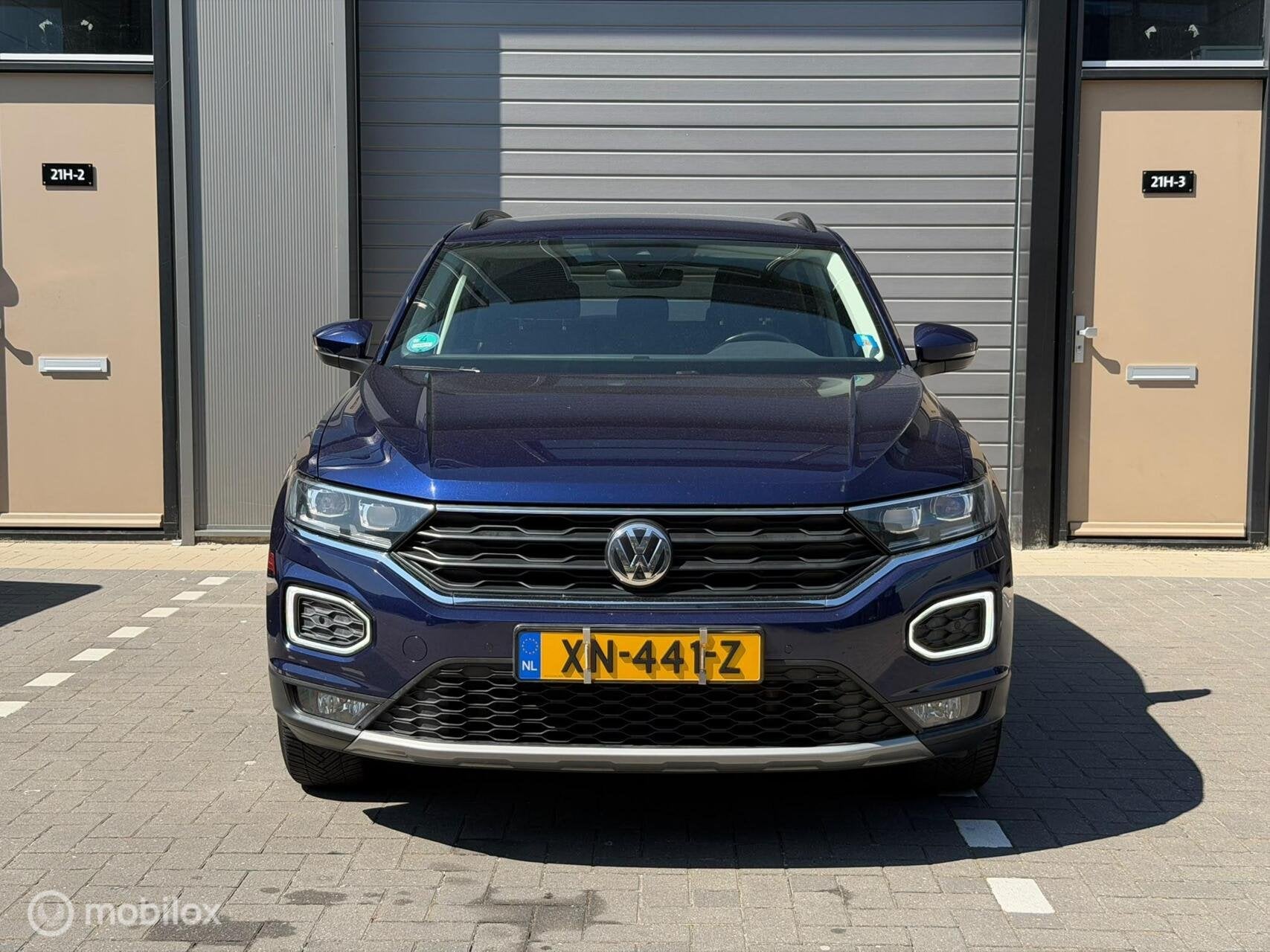 Volkswagen T-Roc 1.5 TSI | Led | Winter | ACC | Lane | Sport, Auto's, Euro 6, 4 cilinders, 150 pk, Blauw