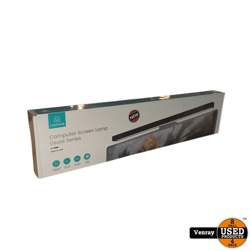 USAMS ZB179 Computer Screen Lamp | Nieuw, Computers en Software, Flex Ltd., Gebruikt, https://flex.com/contact-us, Nobelstraat 10, 5807 GA Oostrum LB, Limburg, Nederland