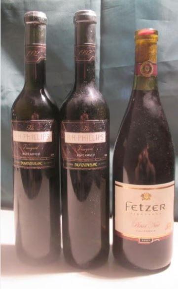 3 Californische Wijnen van 1992 tot 1999, Ophalen of Verzenden, Noord-Amerika, Vol, Witte wijn
