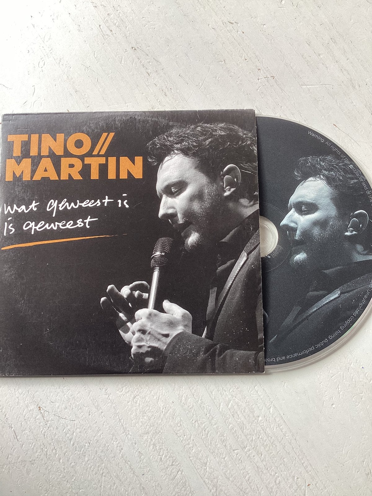 Tino Martin - Wat geweest is is geweest, Verzenden, Zo goed als nieuw, Nederlandstalig