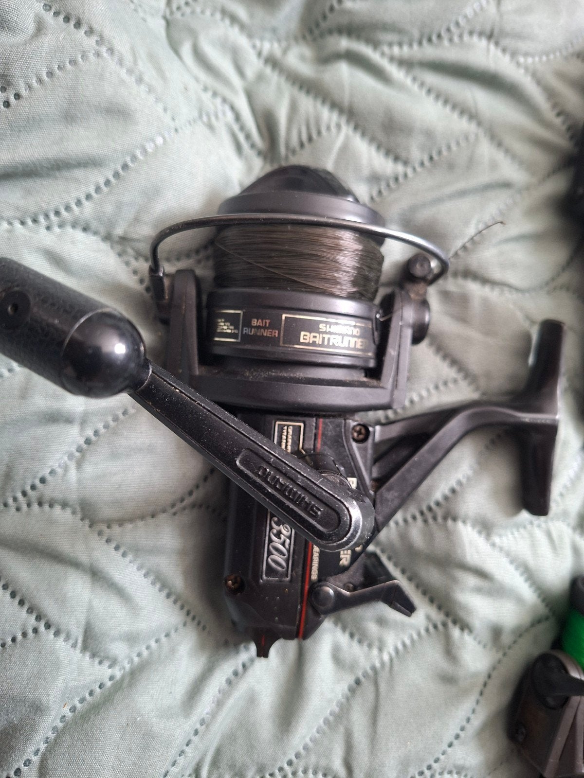 te koop 3 shimano 3500 baitrunner, Watersport en Boten, Hengelsport | Karpervissen, Ophalen, Gebruikt, Molen