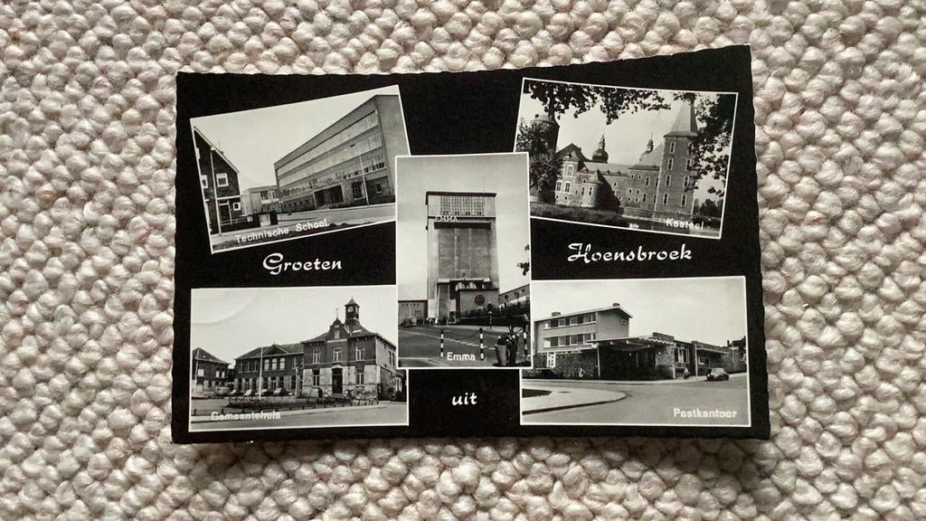 Ansichtkaart Hoensbroek 1968. 914, Verzamelen, Ansichtkaarten | Nederland, Ophalen of Verzenden, 1960 tot 1980, Gelopen, Limburg