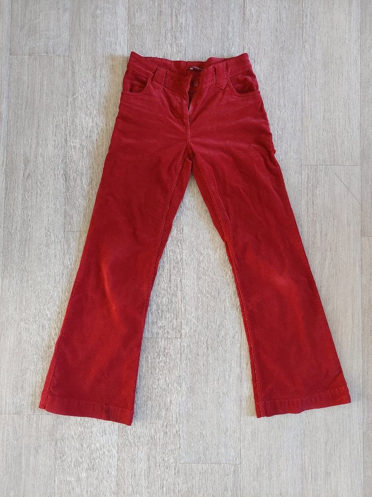 rode broek, Ophalen of Verzenden, Zo goed als nieuw, Maat 36 (S), Lang