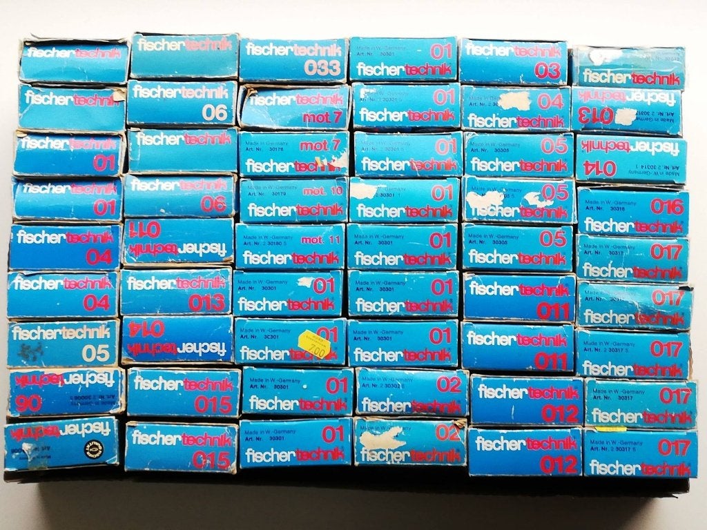 fischertechnik gebruikte en ongebruikte bouwdozen, Ophalen, Zo goed als nieuw
