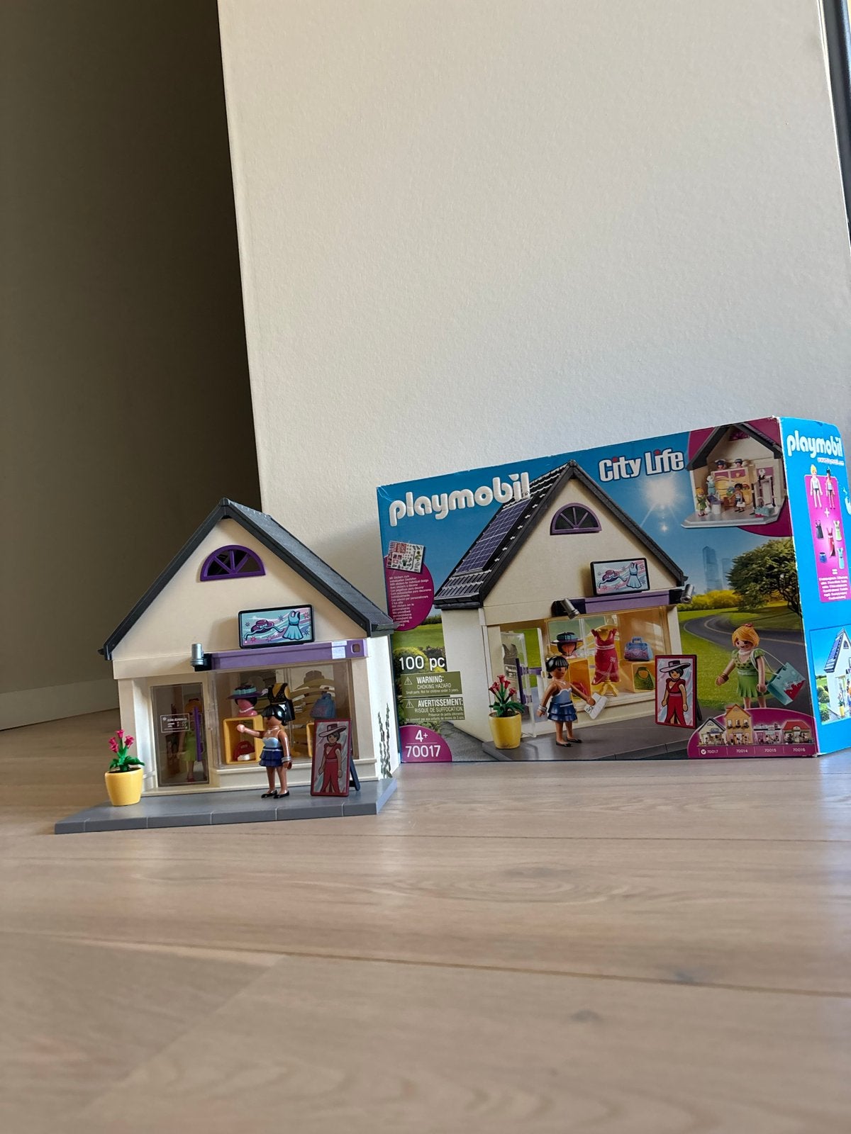 Playmobil 70017 City Life Fashion Boutique, Gebouw, Complete set, Ophalen of Verzenden, Zo goed als nieuw