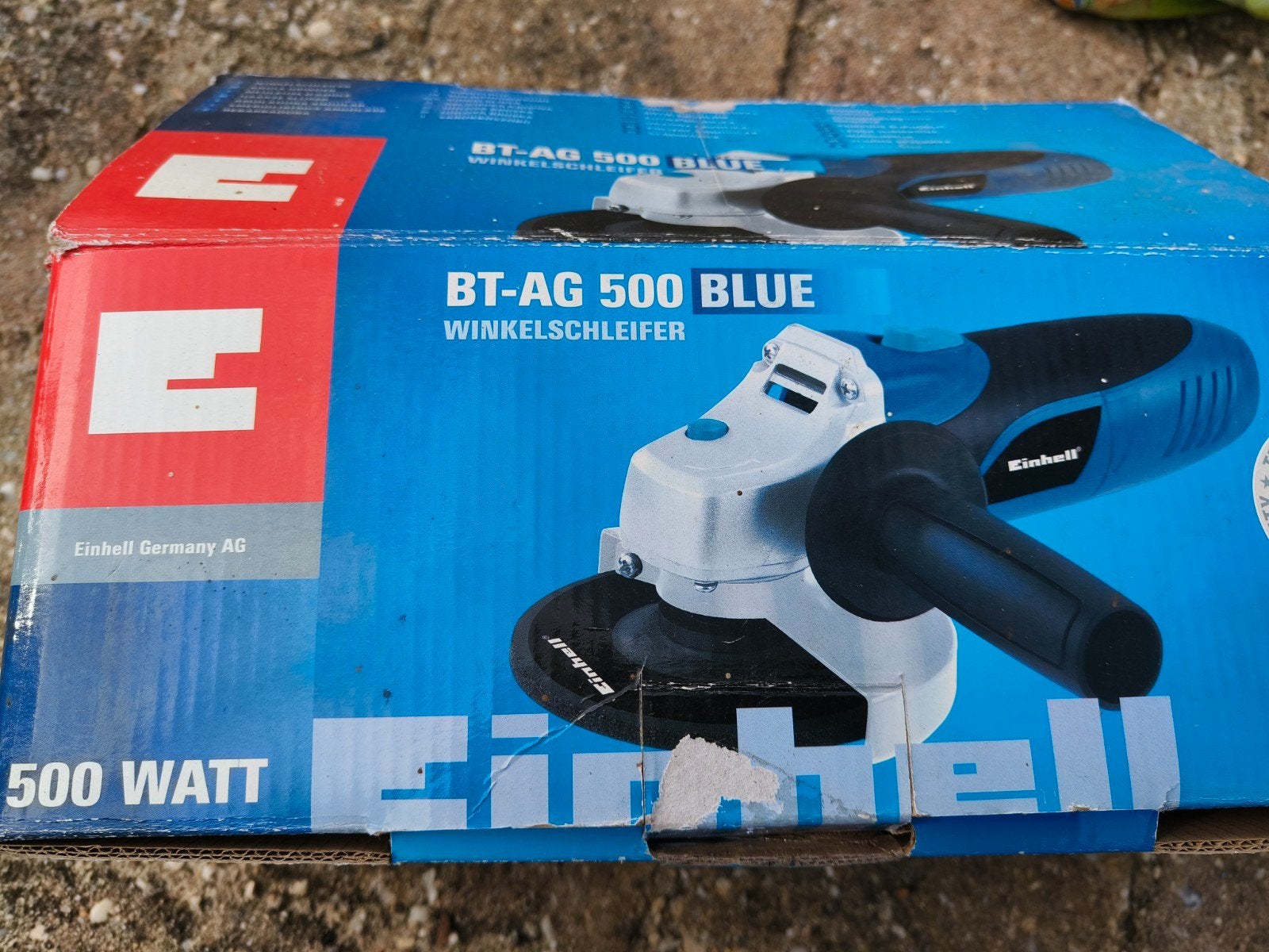 Einhell BT-AG 500 Haakse Slijper - Goede Staat, Ophalen, Gebruikt, Minder dan 700 watt, Haakse handslijpmachine