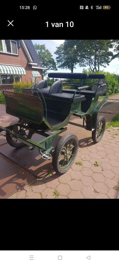 Menwagen, Paard
