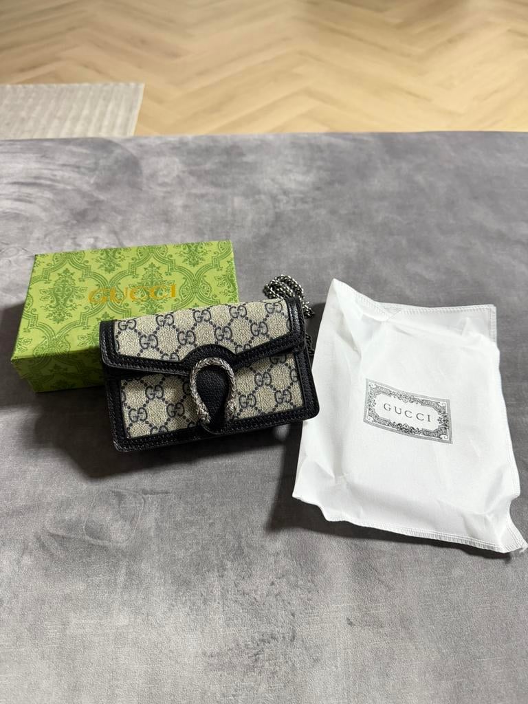 Gucci Damestas, Ophalen, Zo goed als nieuw, Zwart, Handtas