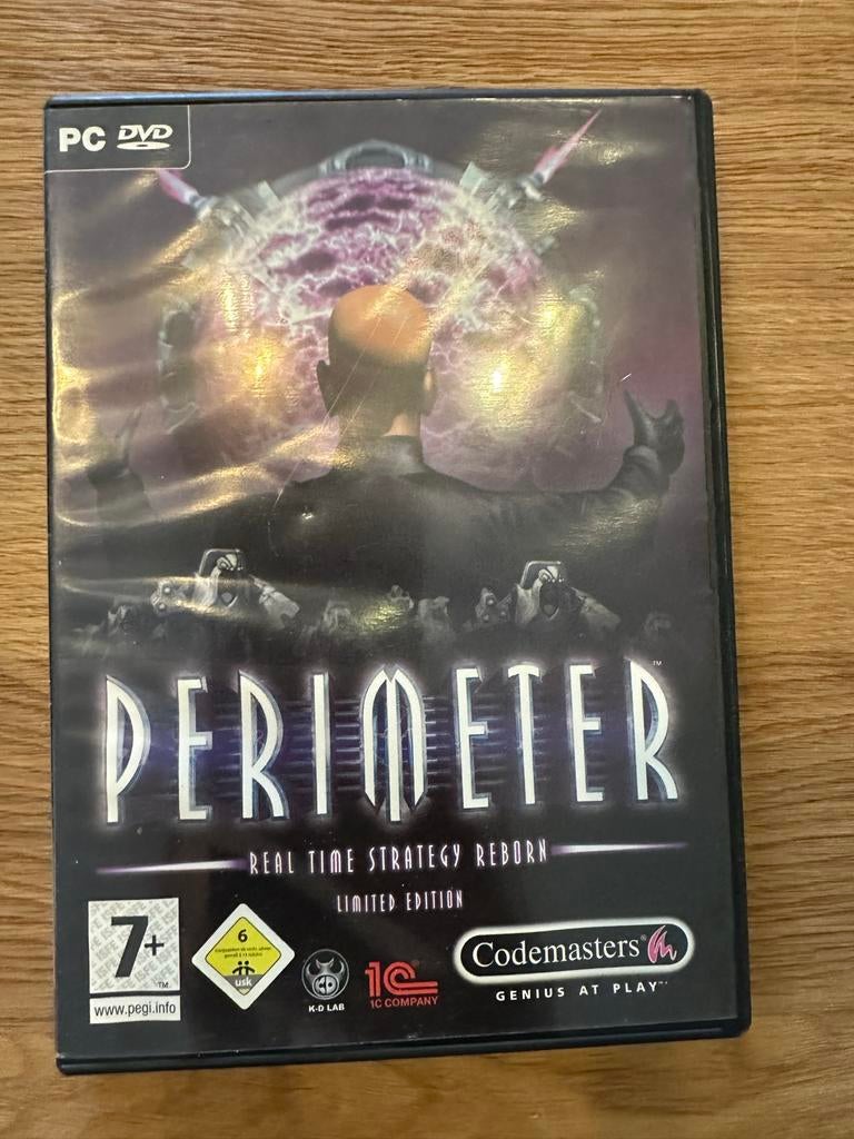 Perimeter PC DVD - Real Time Strategy Reborn, Spelcomputers en Games, Games | Pc, Gebruikt, Strategie en Constructie, 1 speler