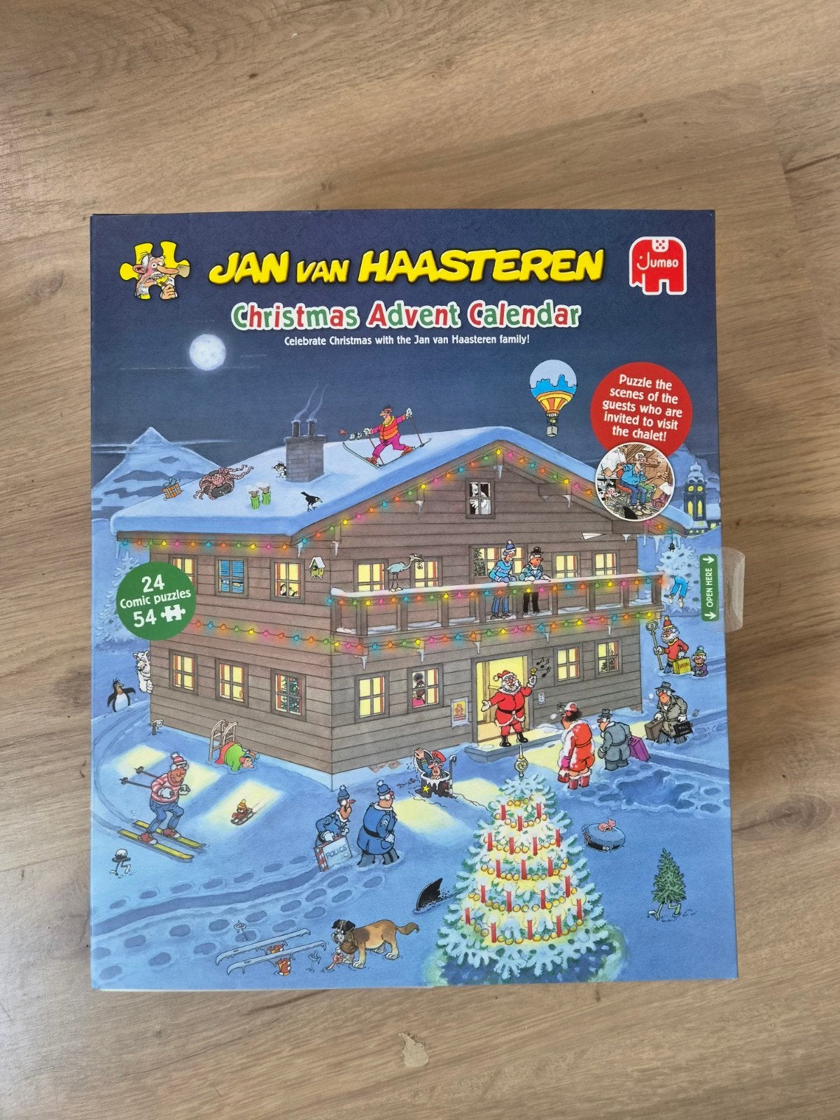 Jan van Haasteren Kerst Adventskalender Puzzel, Ophalen, 500 t/m 1500 stukjes