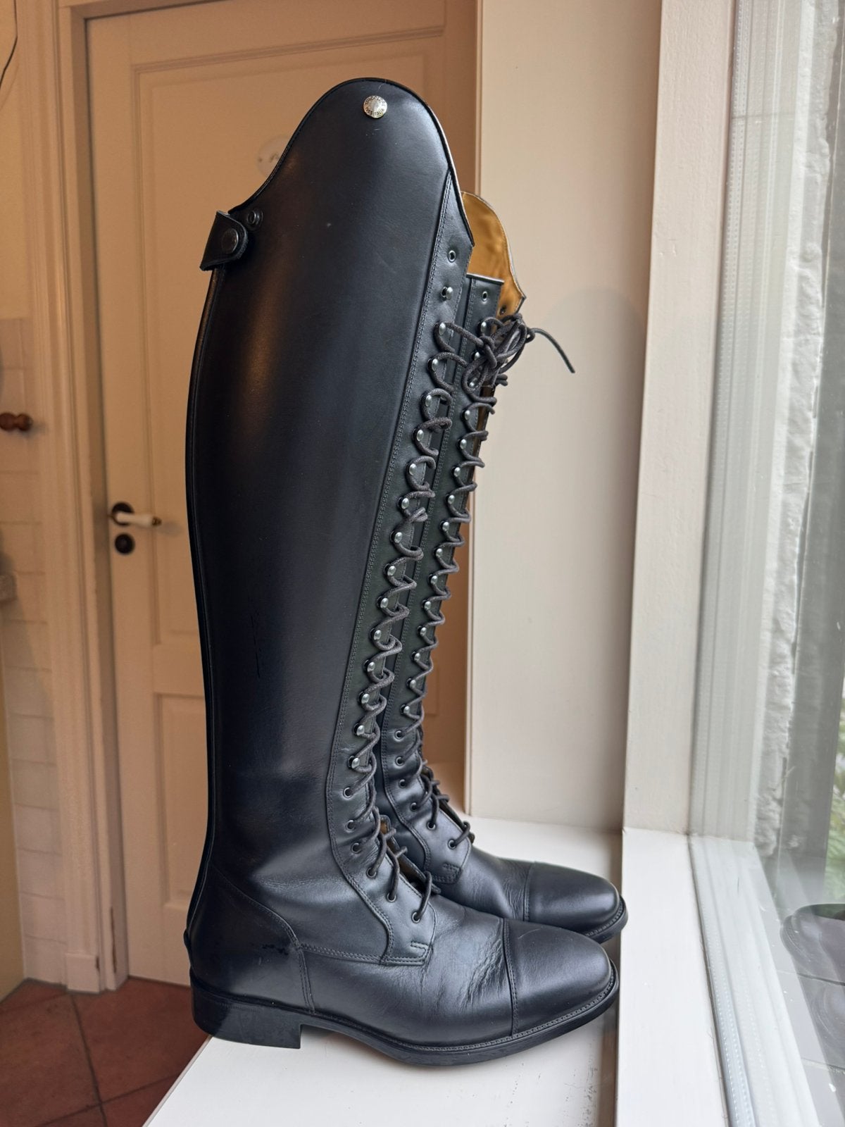Te koop: De Niro Paardrijlaarzen Tricolore Ionio Black., Dieren en Toebehoren, Dressuur, Overige merken, Ophalen of Verzenden