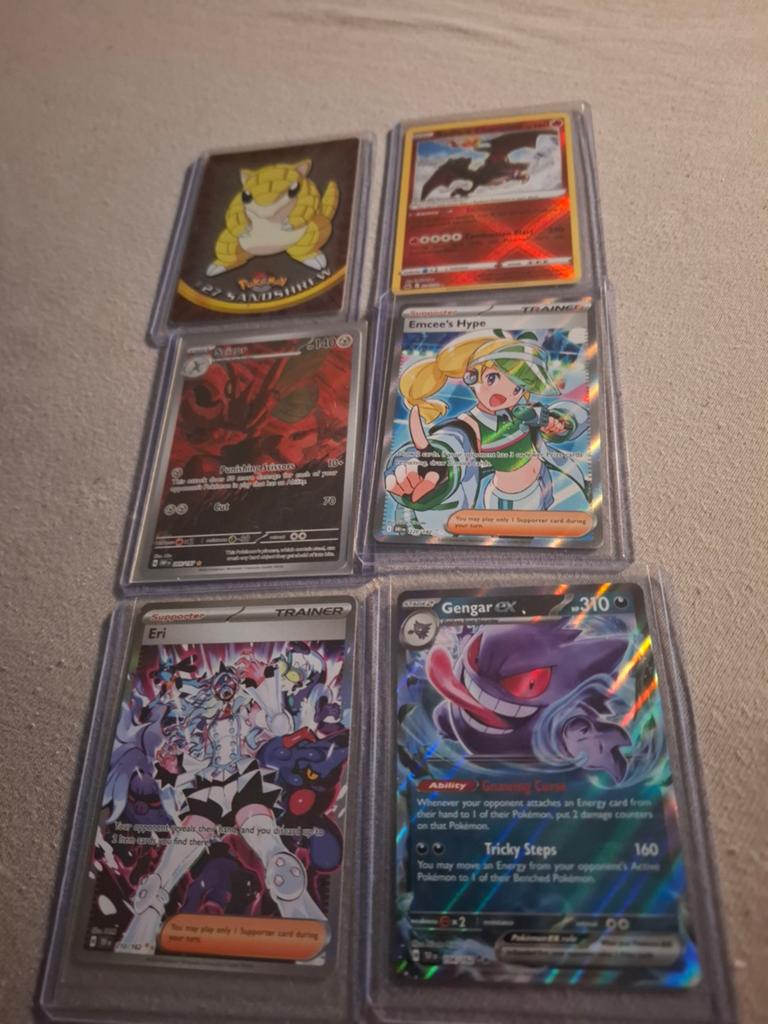 Pokemon kaarten, Ophalen