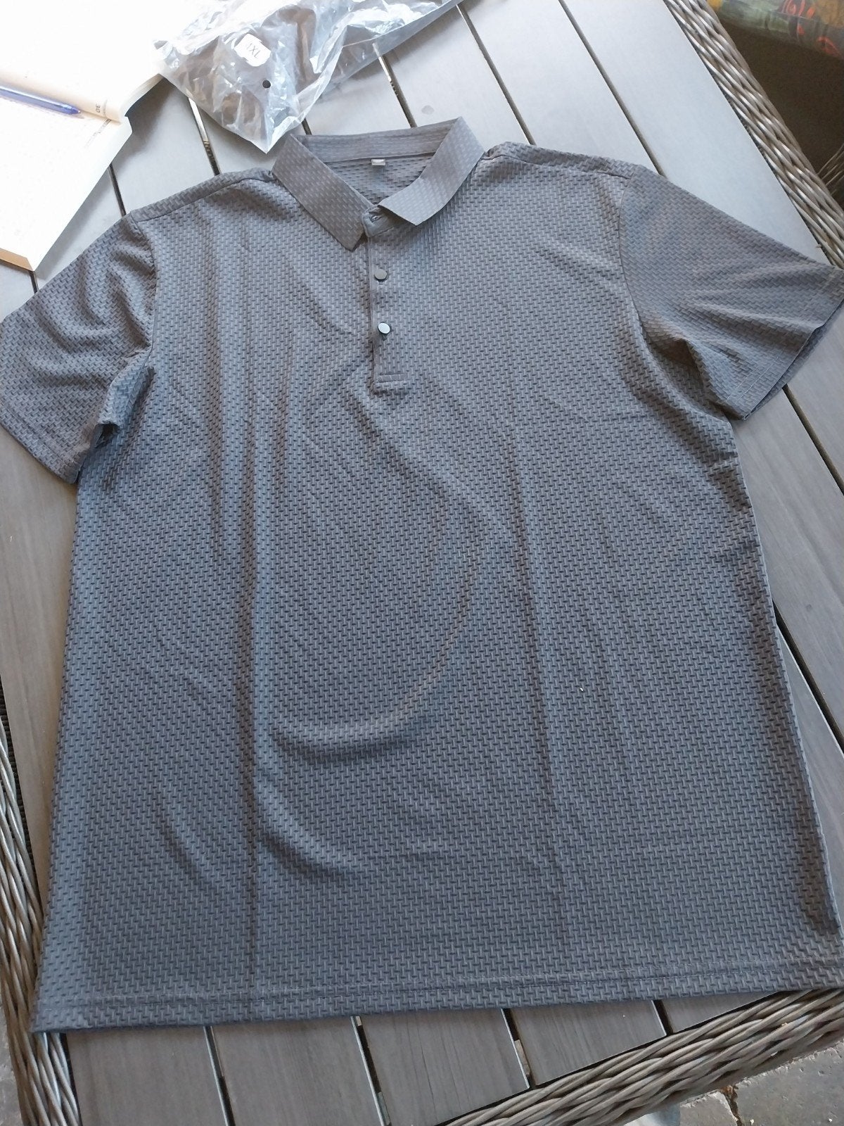 Heren Polo Shirt - Grijs - Maat XL, Ophalen, Onbekend, Grijs, Maat 56/58 (XL)