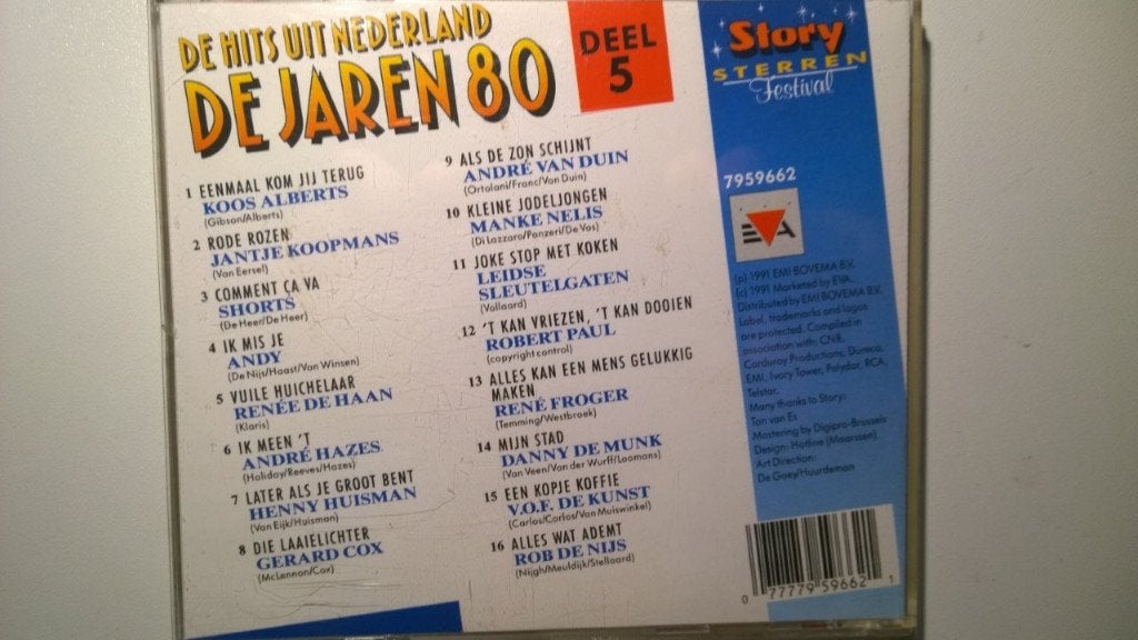 De Hits Uit Nederland De Jaren 80 Deel 5, Ophalen of Verzenden, Zo goed als nieuw, Nederlandstalig, Album