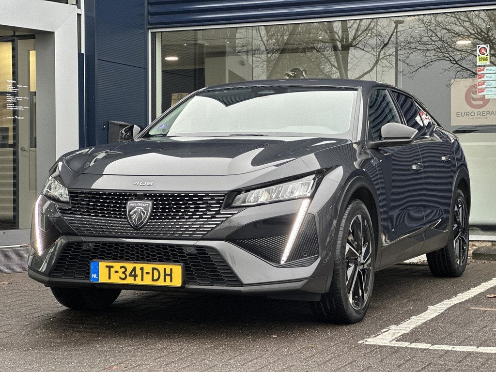 Peugeot 408 1.2 PureTech Allure Pack 130 EAT8 | Stoelverwarm, Auto's, 1367 kg, 1199 cc, Origineel Nederlands, 3 cilinders