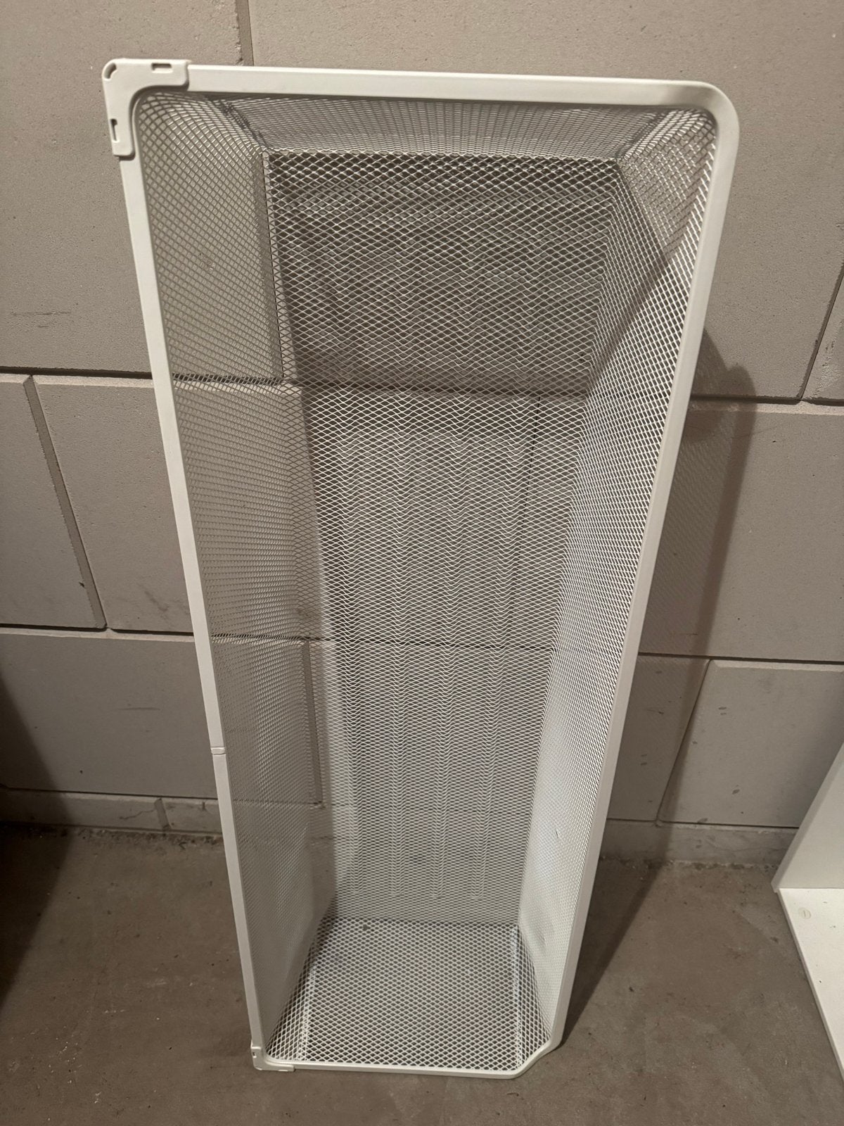1x Ikea Pax Kast Fijn Draadmand 30x100 cm Wit, Huis en Inrichting, Ophalen, Gebruikt