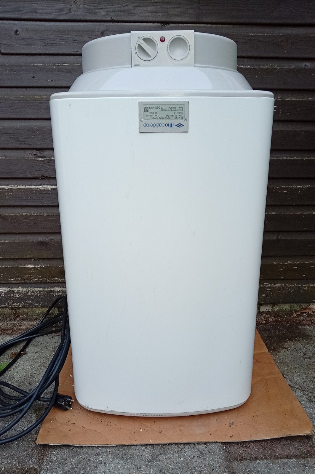 Itho Daalderop Boiler 80 Liter Mono-Plus Koper, Doe-het-zelf en Verbouw, Geisers en Boilers, Gebruikt, 20 tot 100 liter, 6 t/m 10 jaar oud