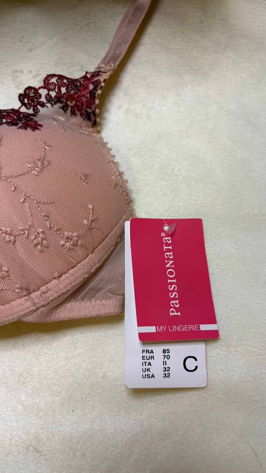 Passionata push-up BH 70C, Verzenden, Roze, BH