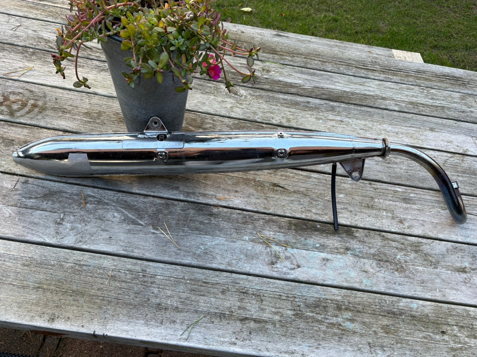 Honda ss50 originele hoge uitlaat, Ophalen of Verzenden, Gebruikt