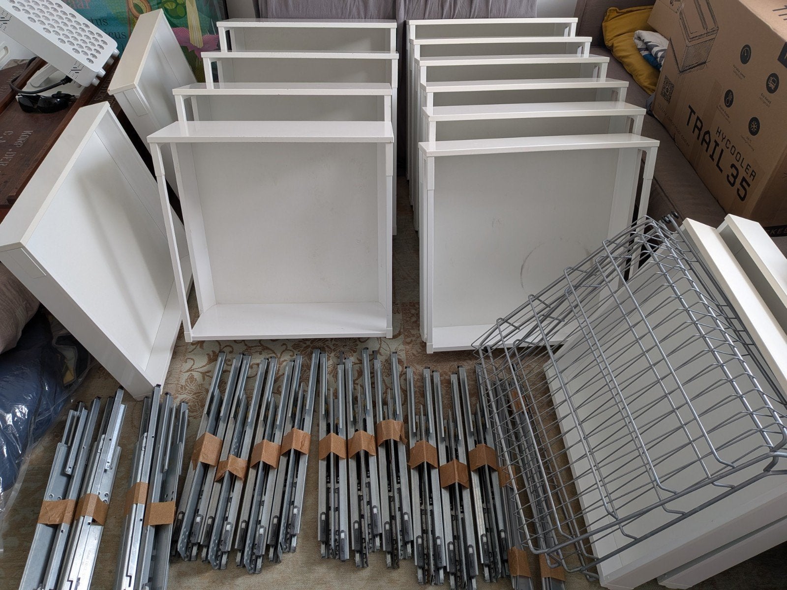 Ikea keuken laden - method maximera, Ophalen, Minder dan 50 cm, Wit, Minder dan 100 cm