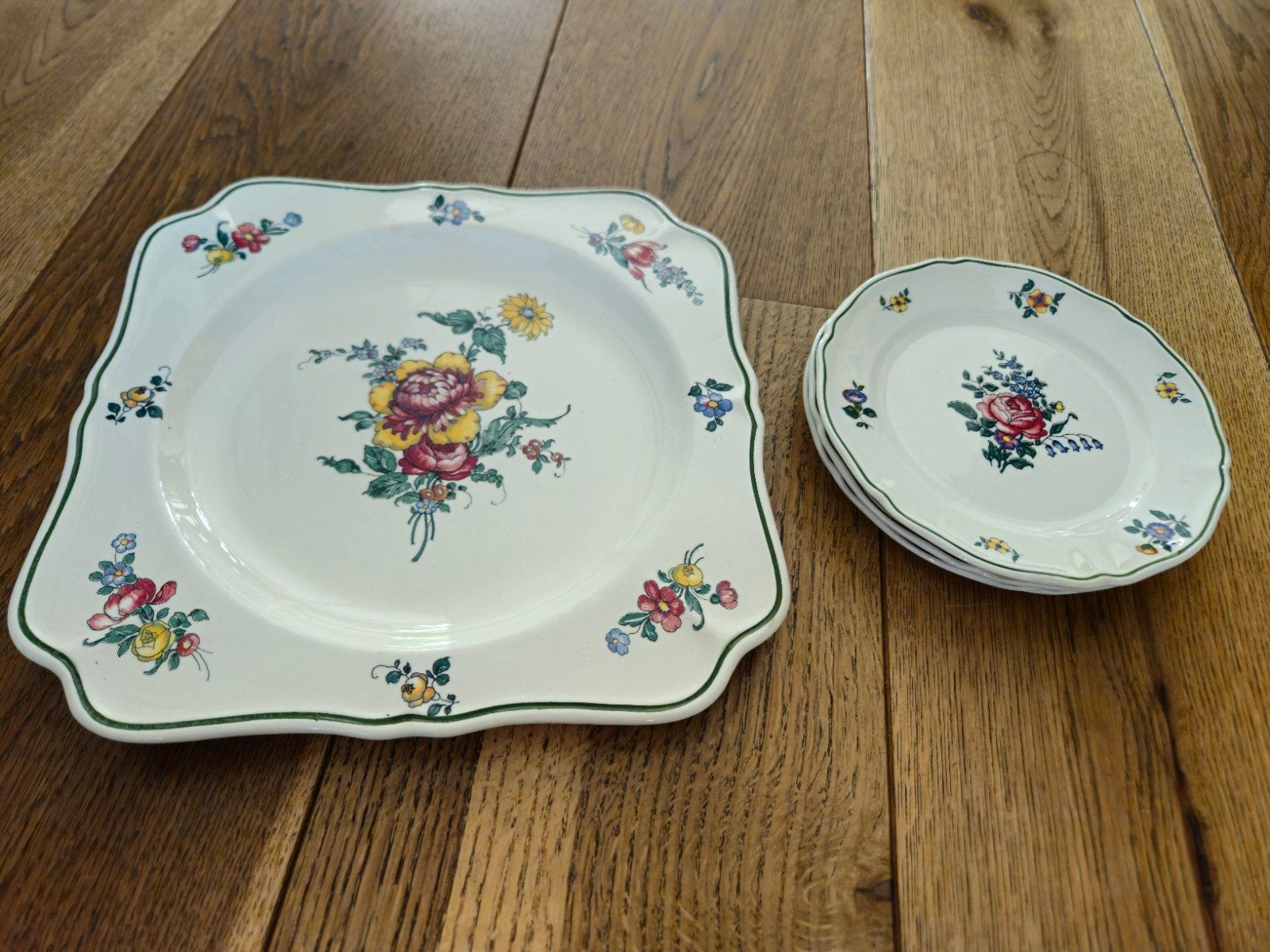 (Gebaks)schalenset Villeroy & Boch Alt Strassburg, Ophalen of Verzenden
