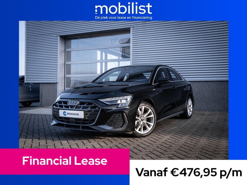 Audi A3 Limousine 30 TFSI S edition (bj 2025, automaat), Automatische klimaatregeling, 4 cilinders, 1290 kg, 116 pk