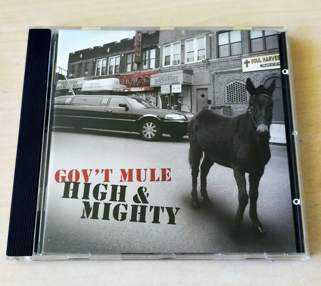 Gov't Mule - High & Mighty CD 2008, Ophalen of Verzenden, Zo goed als nieuw, Blues