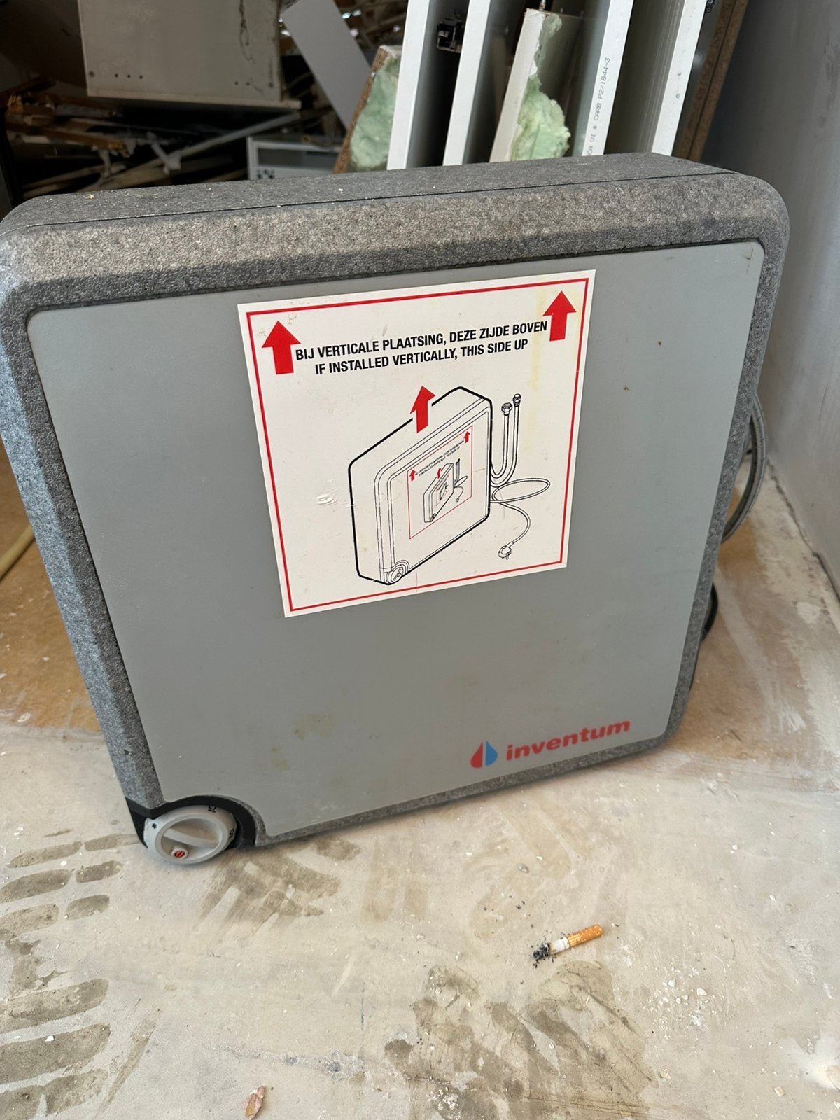 Boiler inventum, Minder dan 20 liter, Ophalen, Gebruikt, Boiler