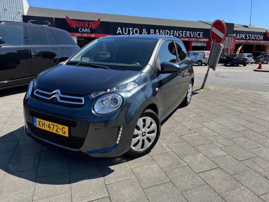 Citroën C1 1.0 VTi 2019 Grijs ORGINEEL NL AUTO!!!!, Voorwielaandrijving, 4 stoelen, C1, Origineel Nederlands