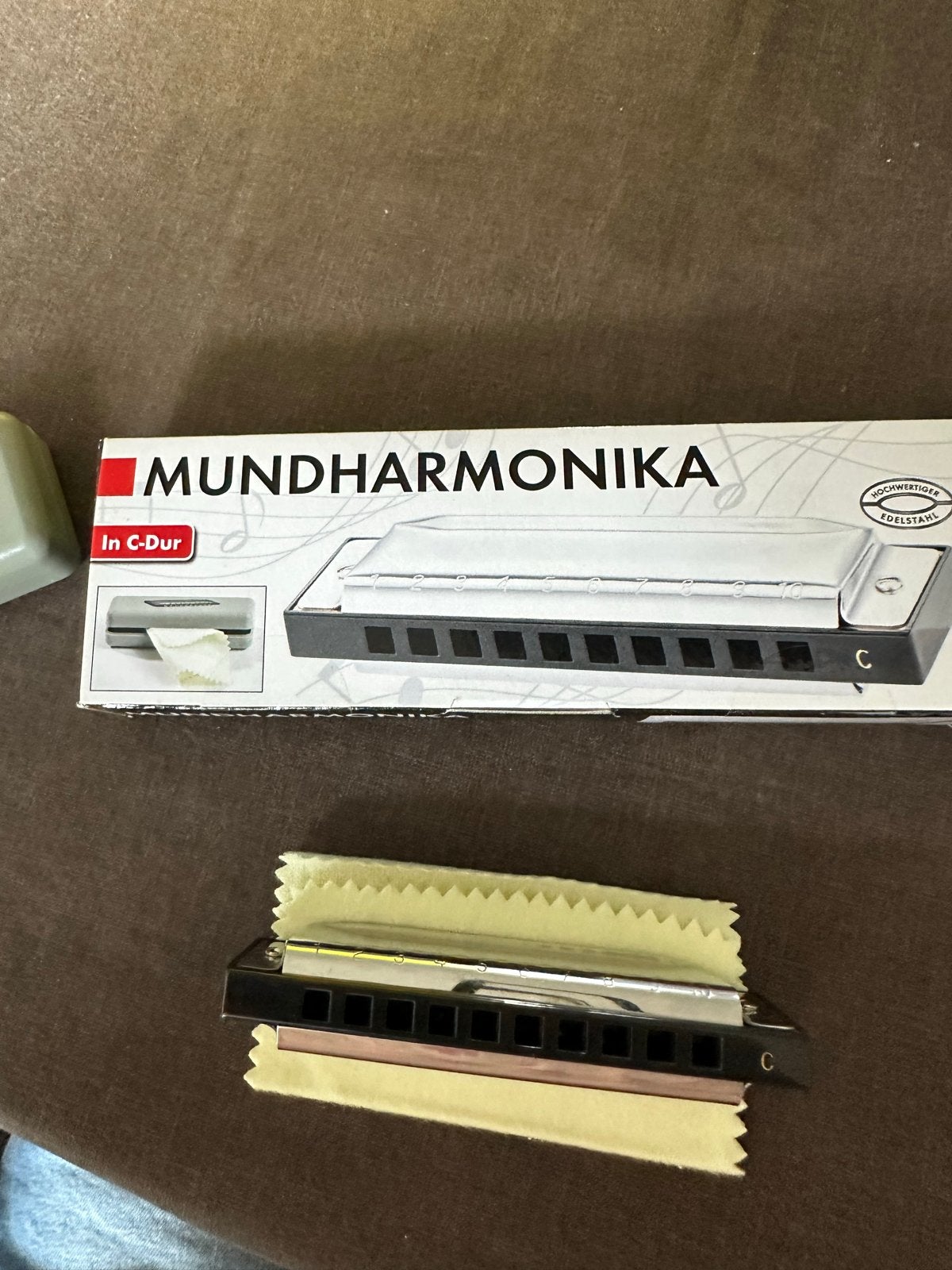 Nieuwe C-mondharmonica met doosje, Muziek en Instrumenten, Ophalen of Verzenden, Nieuw, C-mondharmonica, Met koffer of doosje