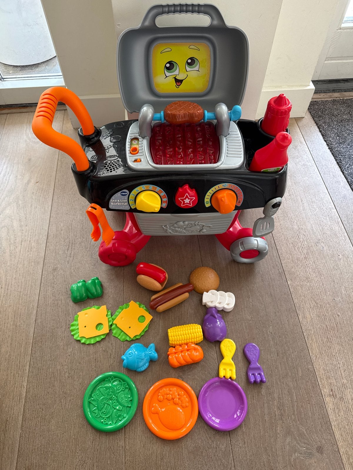 VTech Grill & Leer Barbecue Speelset met Accessoires, Ophalen, Gebruikt, Jongen of Meisje