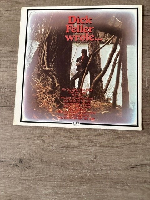 LP Dick Feller - Dick Feller Wrote... - 1973, Ophalen of Verzenden, Gebruikt, Folk, LP
